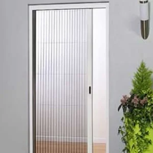 pleated mosquito net for aluminum doors 1000x1000